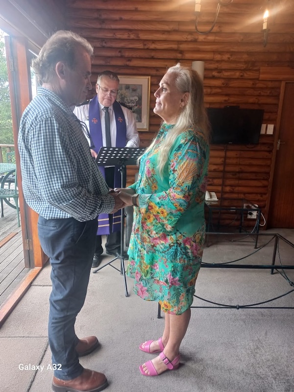 Wedding ceremony by Dr. Gerrit Rademeyer in Limburg
