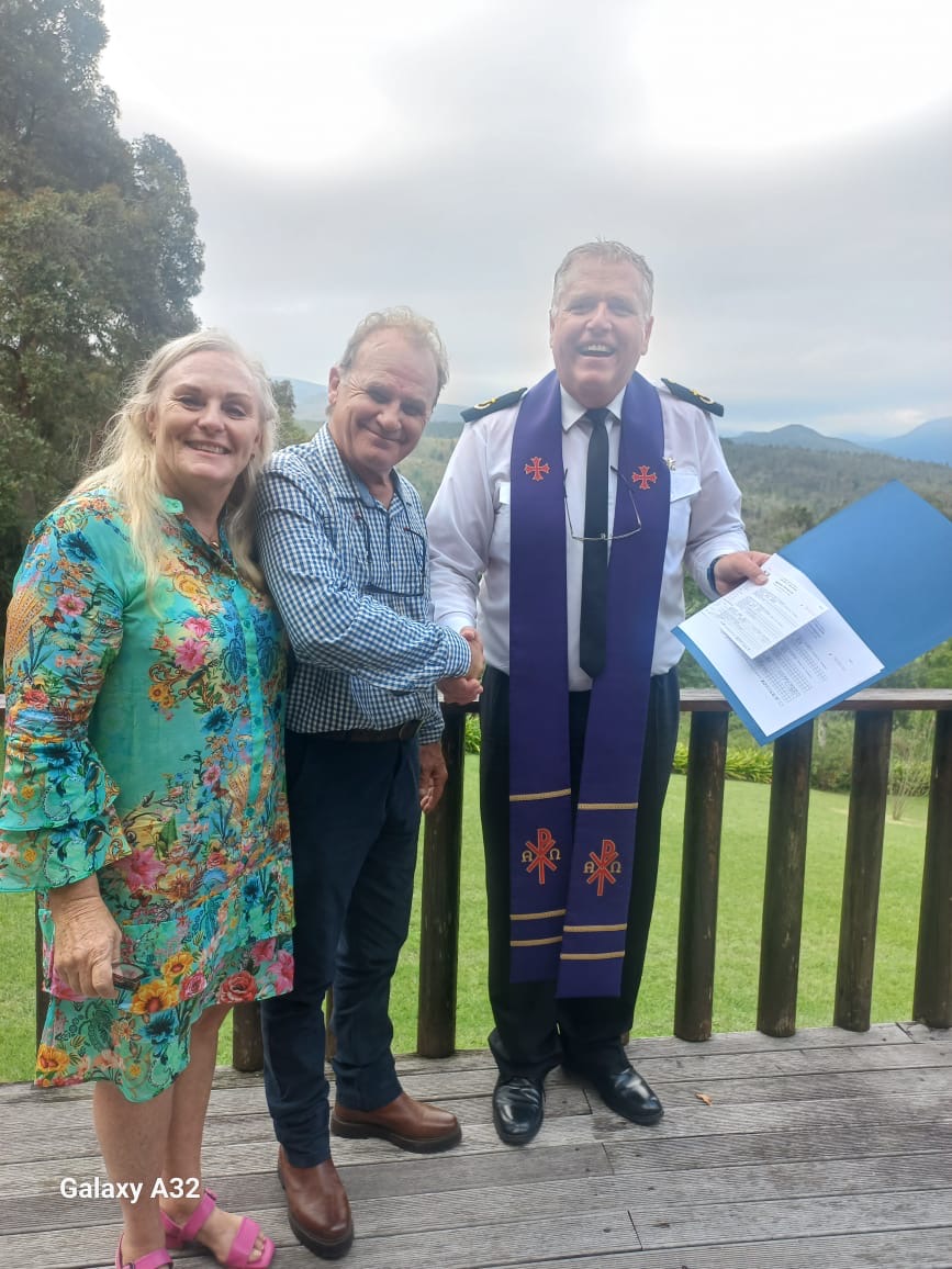 Wedding ceremony by Dr. Gerrit Rademeyer in Limburg