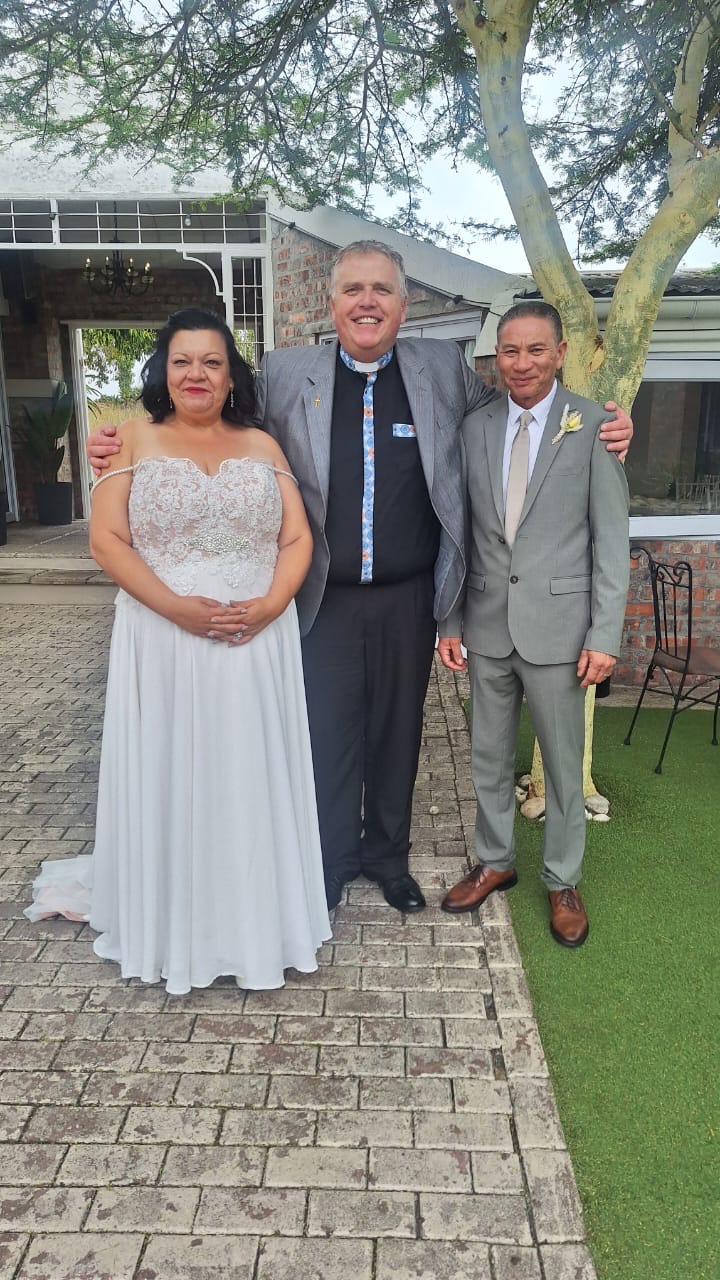 Wedding ceremony by Dr. Gerrit Rademeyer in Limburg