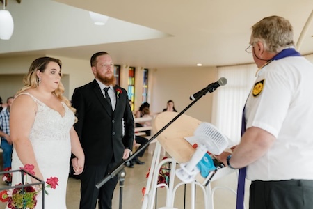 Wedding ceremony by Dr. Gerrit Rademeyer in Limburg