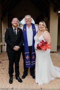 Wedding ceremony by Dr. Gerrit Rademeyer in Limburg