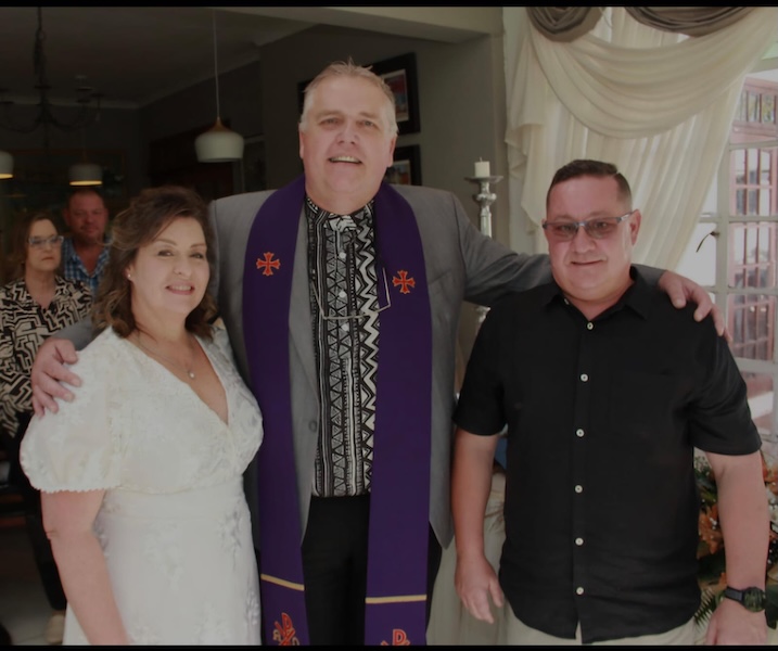Wedding ceremony by Dr. Gerrit Rademeyer in Limburg