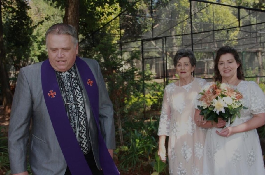 Wedding ceremony by Dr. Gerrit Rademeyer in Limburg
