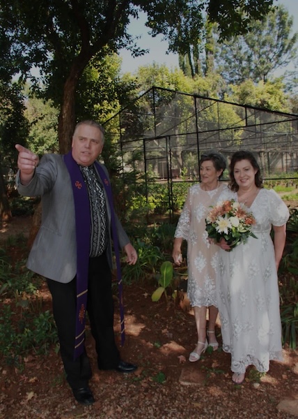 Wedding ceremony by Dr. Gerrit Rademeyer in Limburg