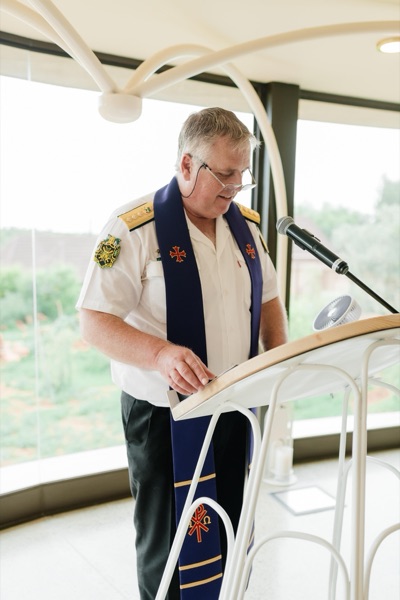Wedding ceremony by Dr. Gerrit Rademeyer in Limburg
