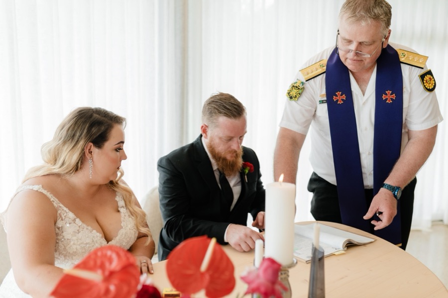 Wedding ceremony by Dr. Gerrit Rademeyer in Limburg