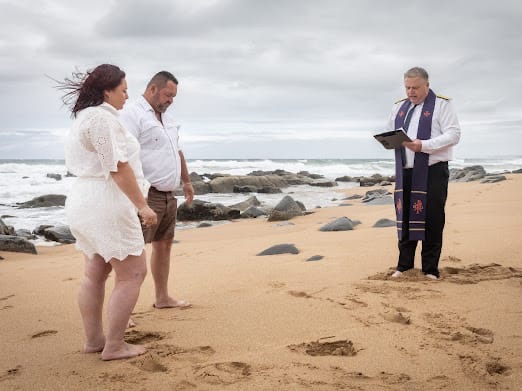 Wedding ceremony by Dr. Gerrit Rademeyer in Limburg